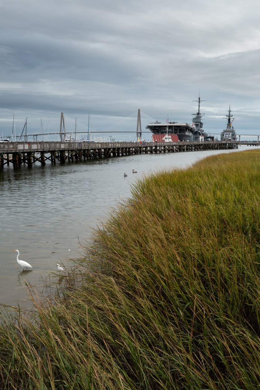 Charleston Harbor Marina Marsh in Charleston, SC