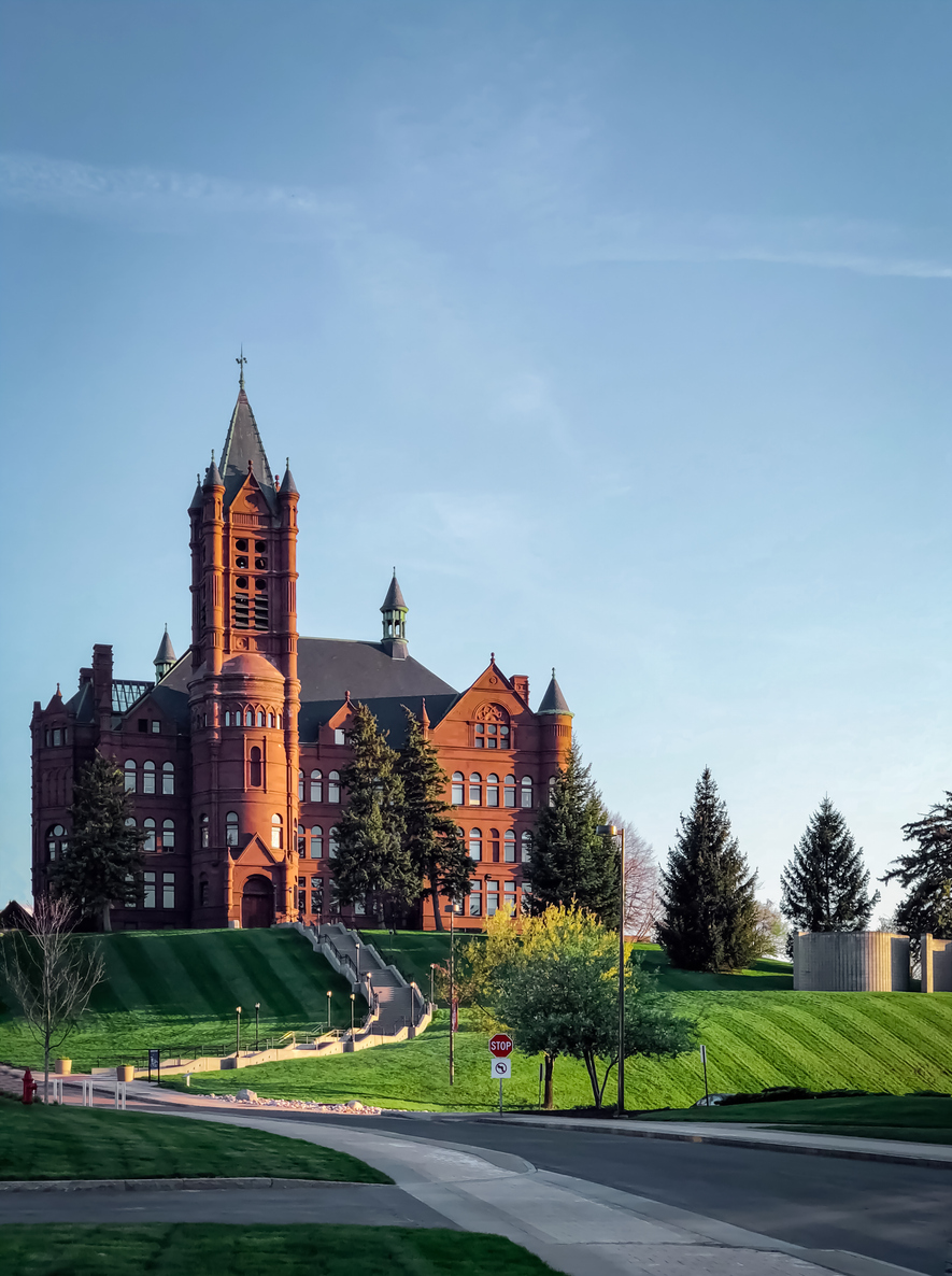 Syracuse University Campus in Syracuse, NY